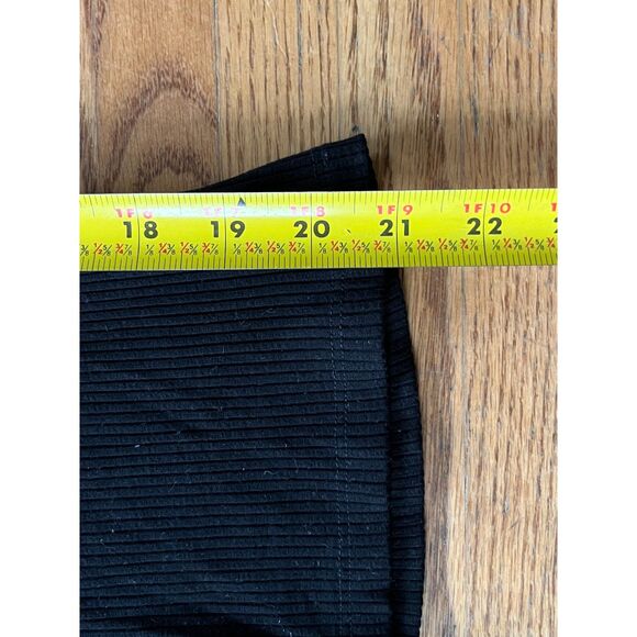 REFORMATION Black Ribbed Sweatheart Shirt Top Tee Women's Size Small - Picture 7 of 9
